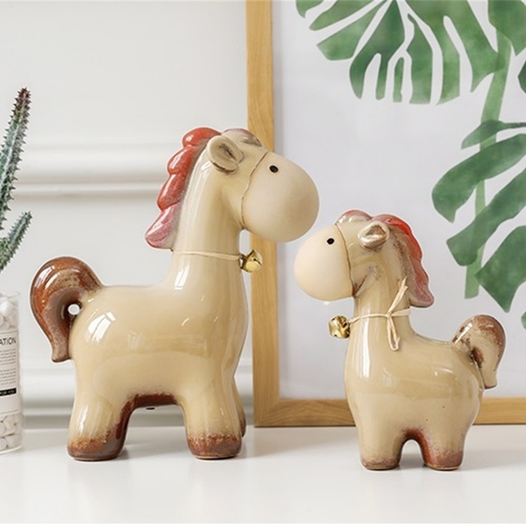 Small Animal Statuette Potteries Art Home Decor - Picture 3 of 4